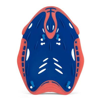 Speedo power paddle blue flame/fluro tangerine/pool blue