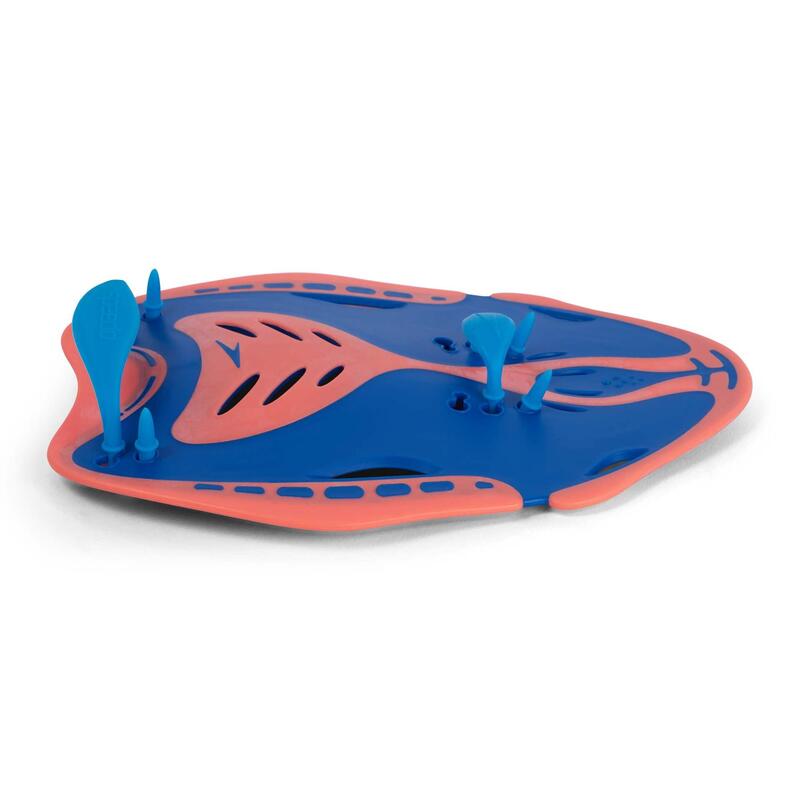 Speedo Power Paddle Blauwe Vlam/Fluro Mandarijn/Zwembad Blauw