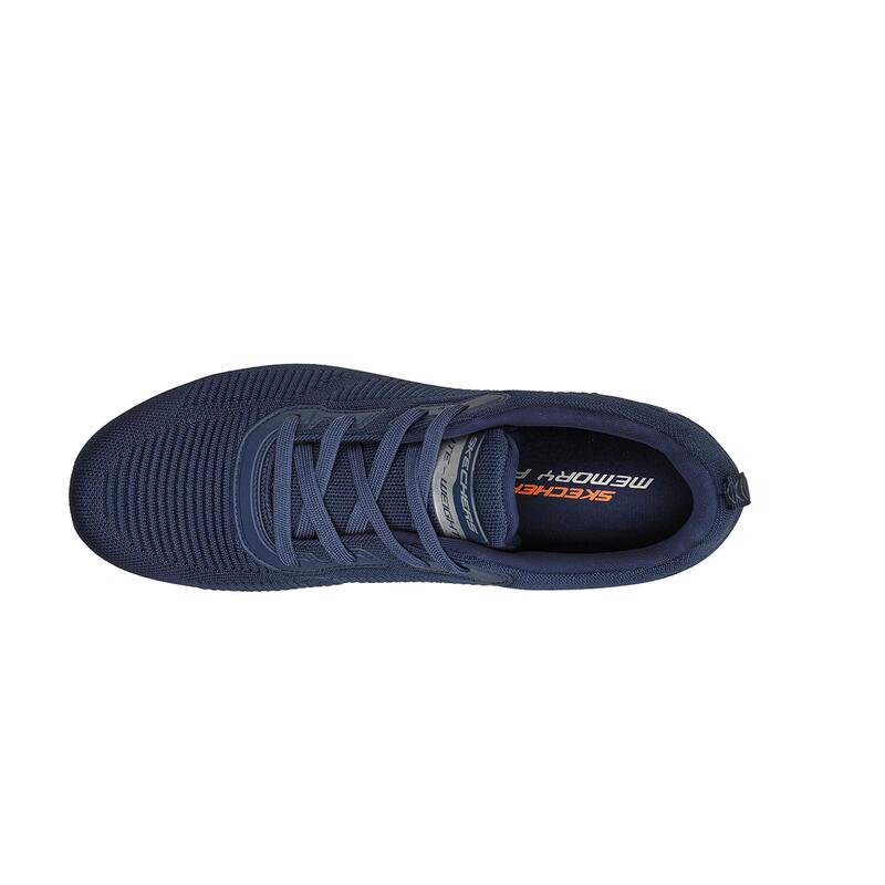 Zapatillas Caminar Hombre SKECHERS Squad Azul