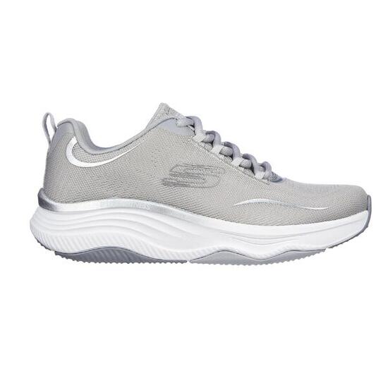 Zapatillas Caminar Mujer SKECHERS Relaxed Fit D'Lux Fitness-Pure Glam Negro