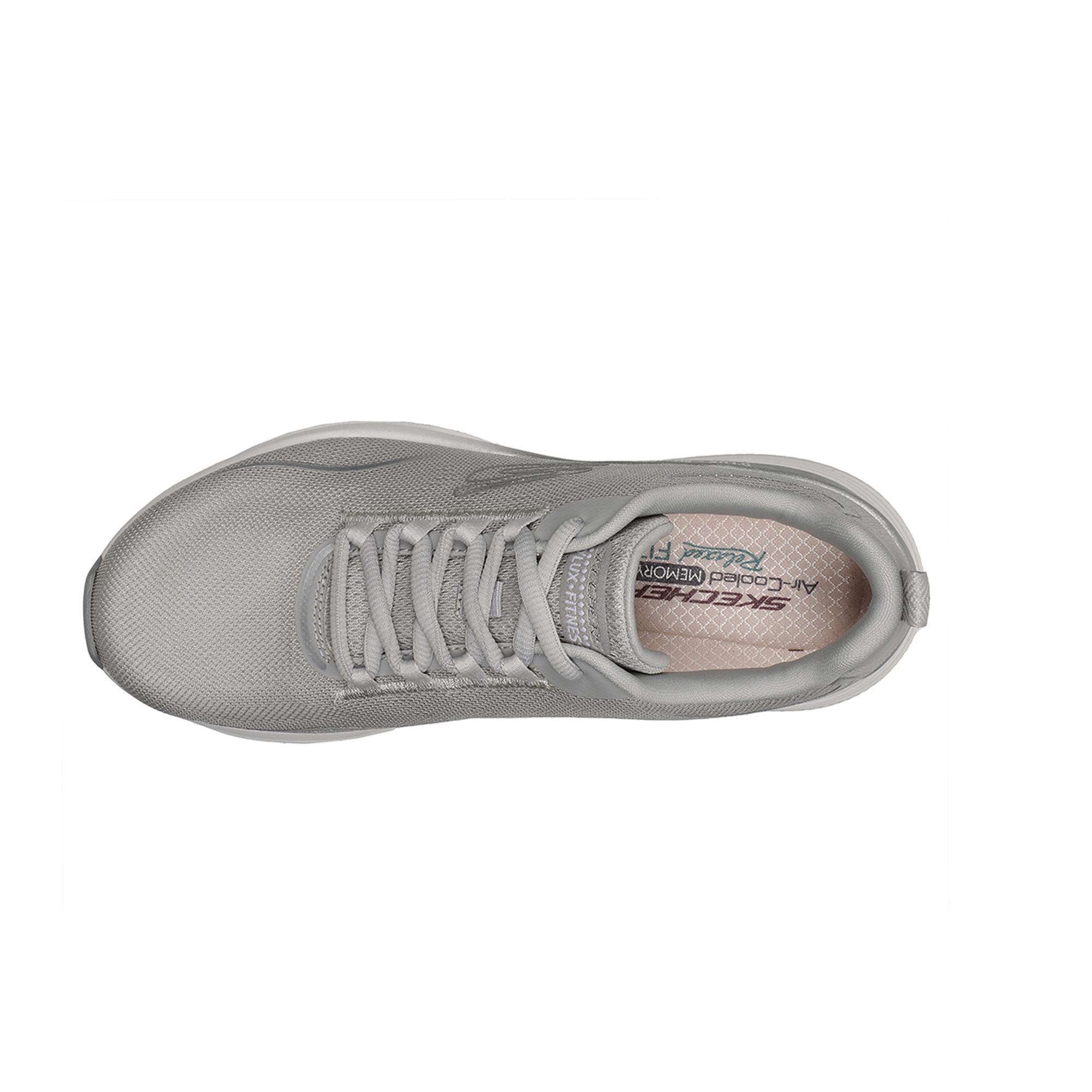 Zapatillas Caminar Mujer SKECHERS Relaxed Fit D'Lux Fitness-Pure Glam Gris 3/5