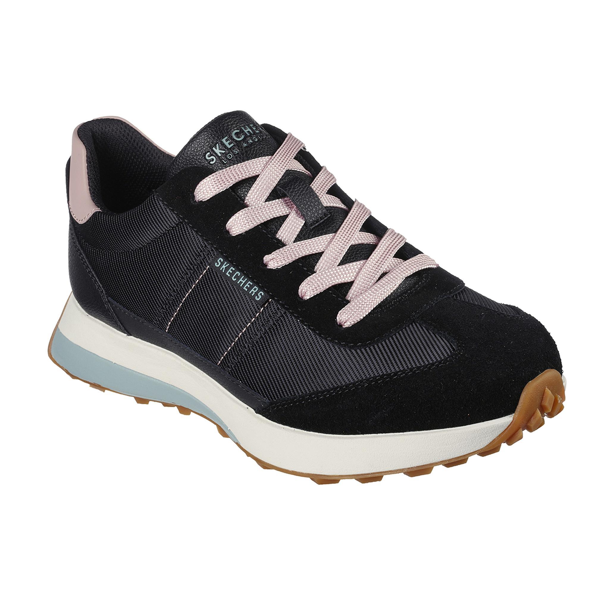 Sapatos de caminhada para mulher SKECHERS Retro Wind Preto 2/5
