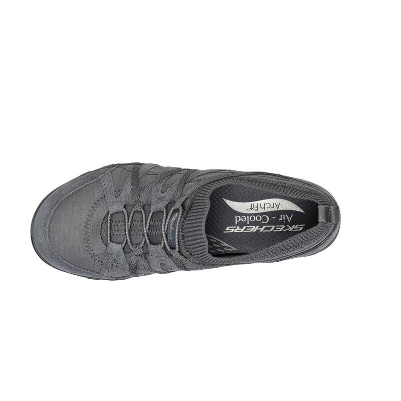 Zapatillas Caminar Mujer SKECHERS Comfy-Bold Gris