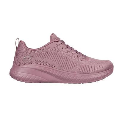 Zapatillas Caminar Mujer SKECHERS Bobs Squad Chaos Rosa