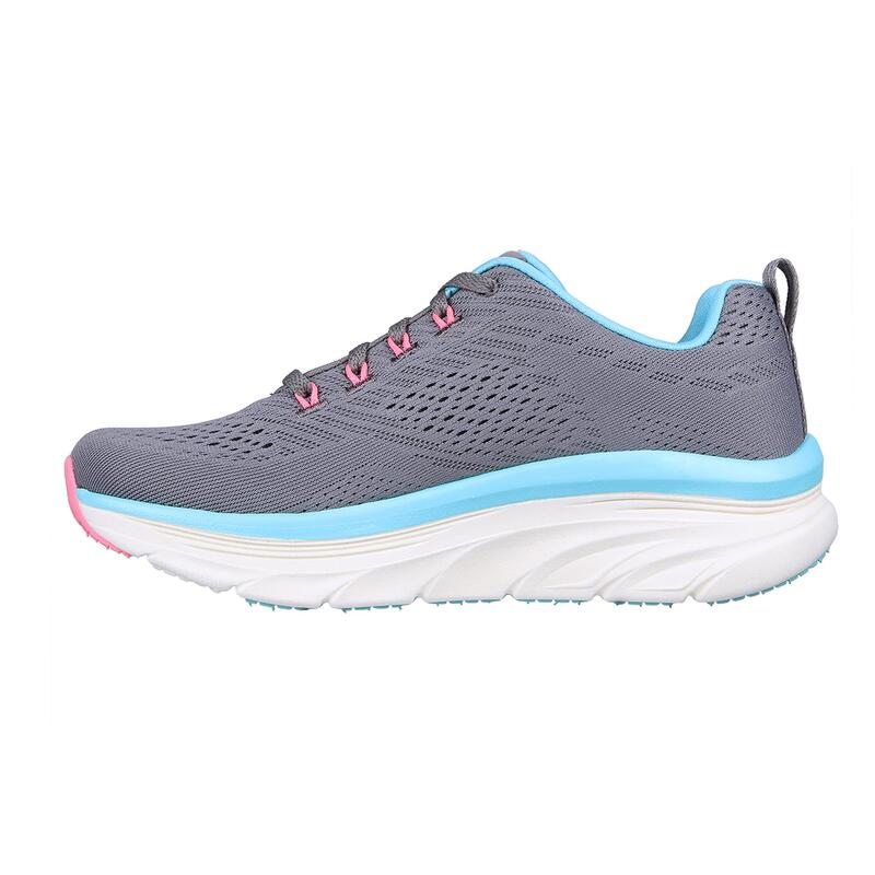 Zapatillas Caminar Mujer SKECHERS D'Lux-Walker Gris