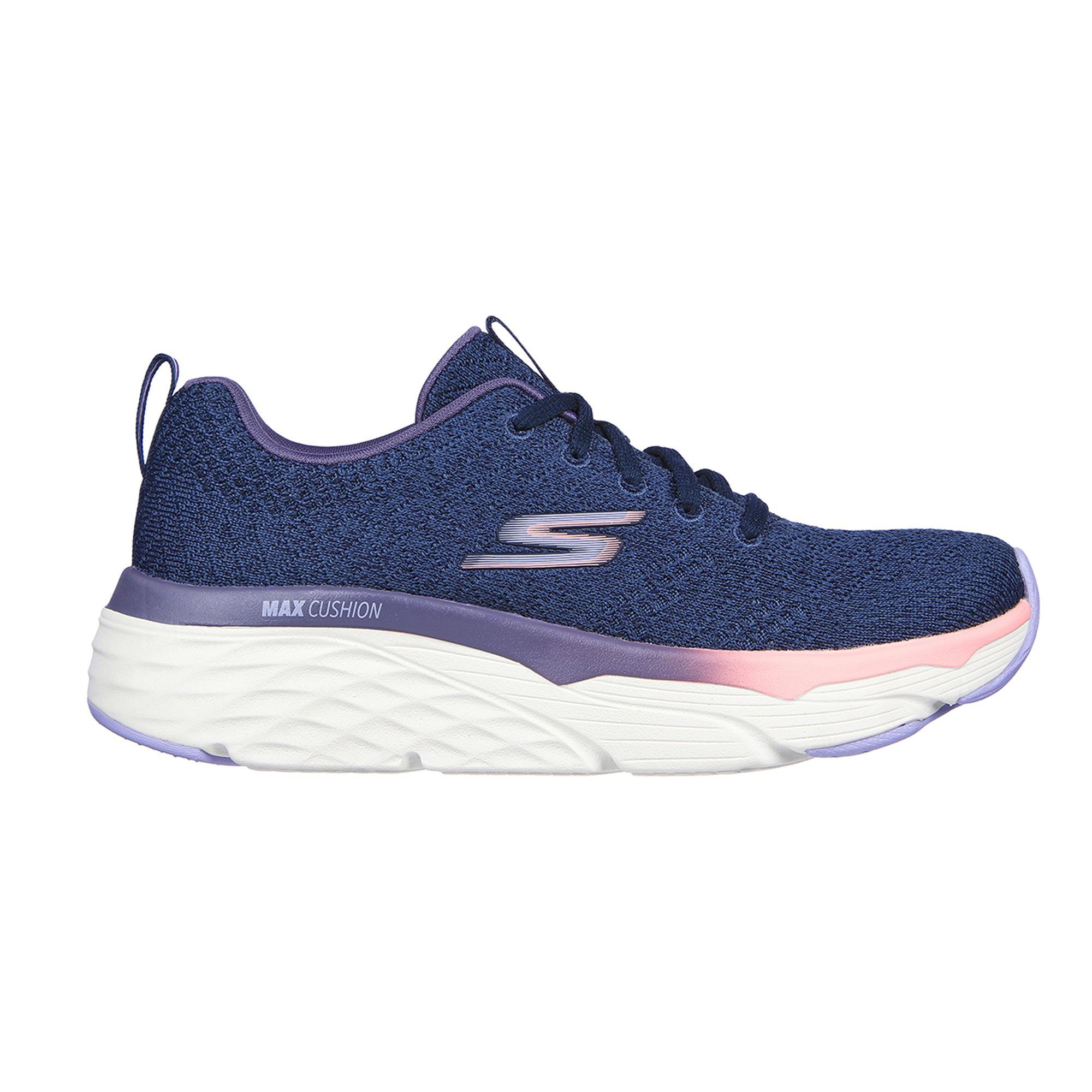 Zapatillas Caminar Mujer SKECHERS Max Cushioning Elite Azul Marino 1/5
