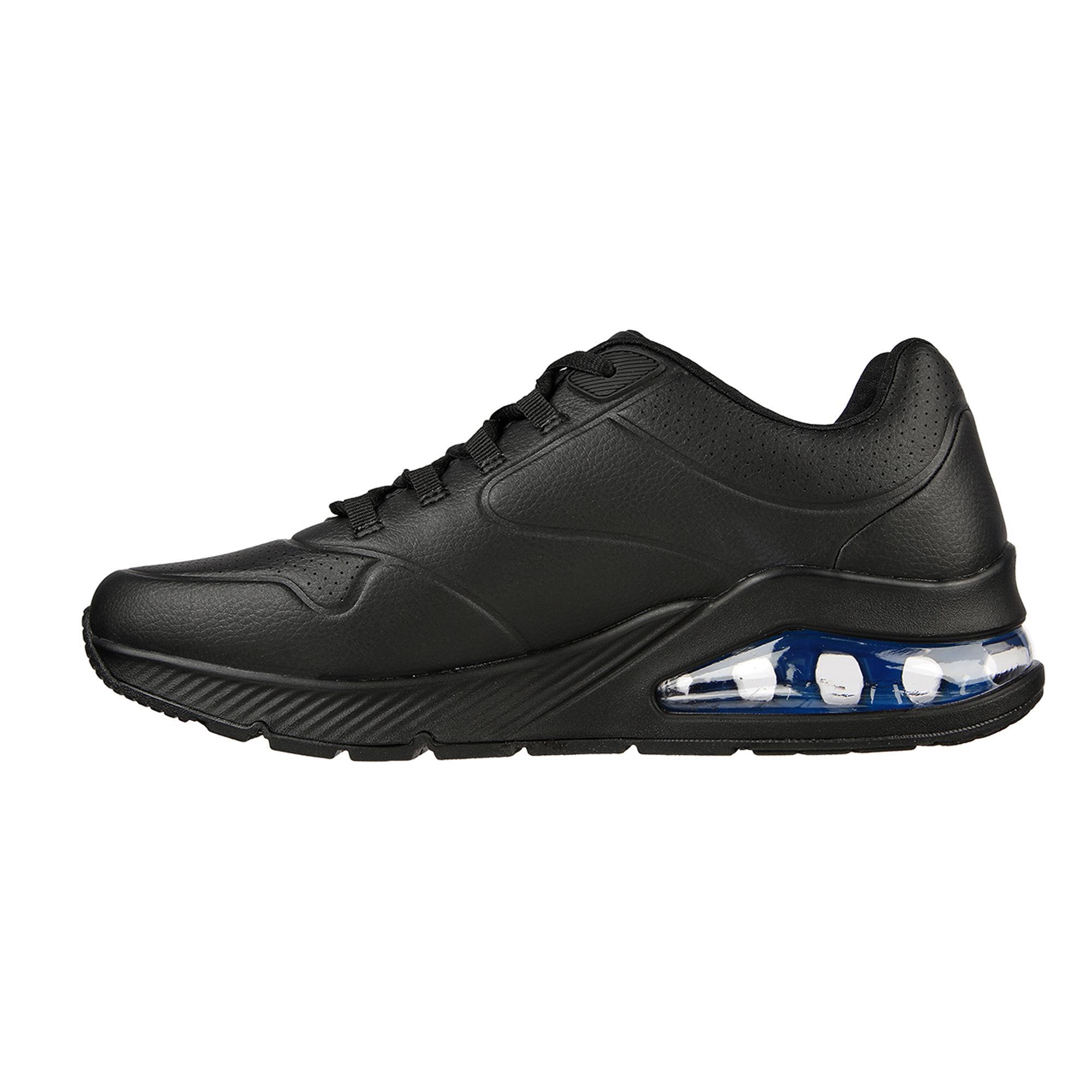 Tênis Skechers Masculinos Uno 2 Preto Azul-Azul 5/5