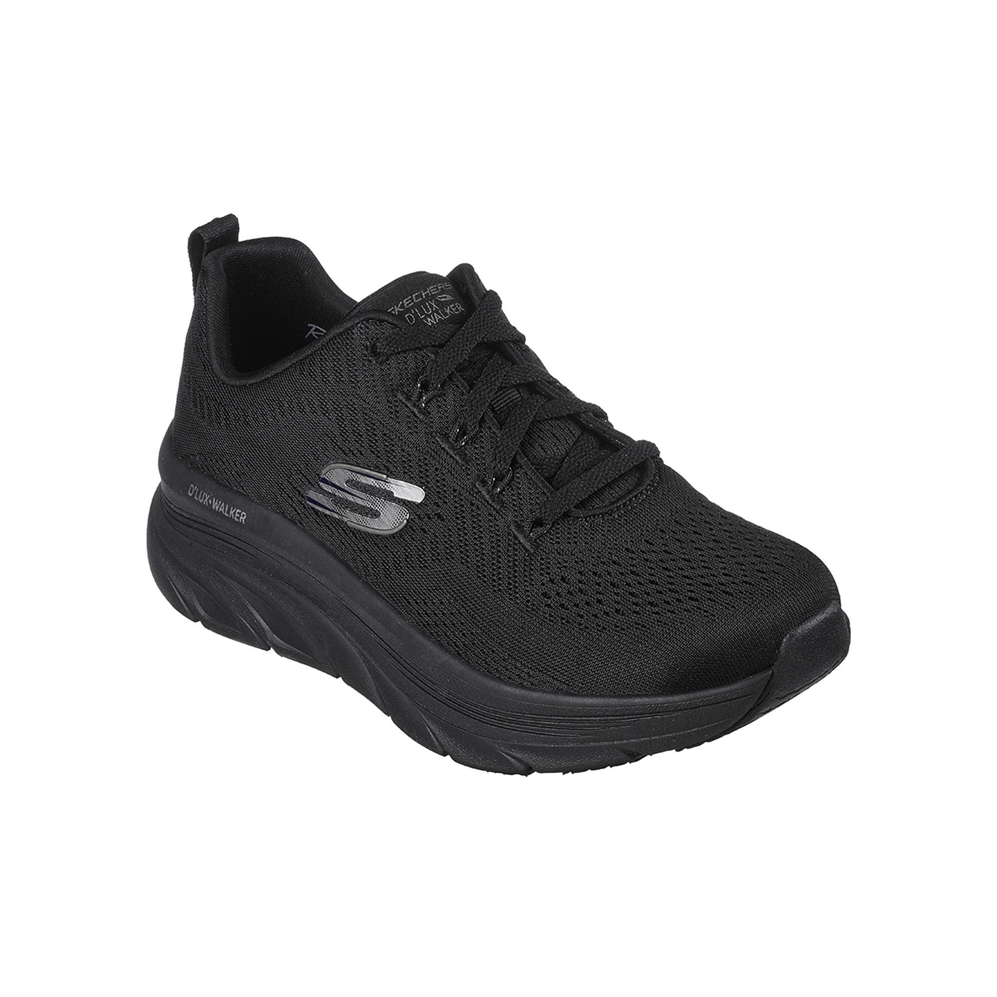 Zapatillas Caminar Mujer SKECHERS D'Lux-Walker Negro 2/5