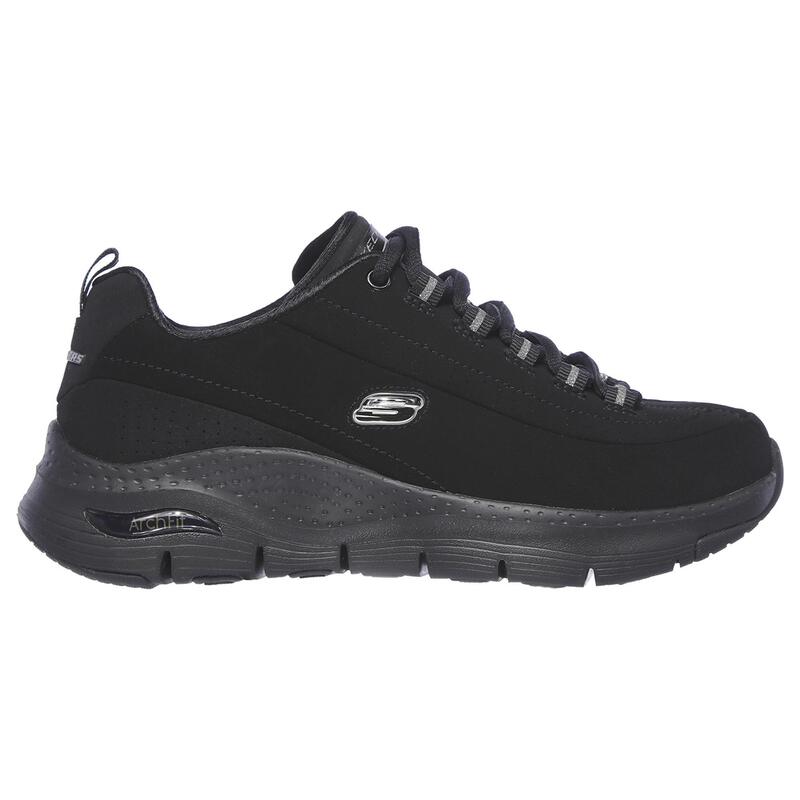 Zapatillas Caminar Mujer SKECHERS Metro Skyline Negro