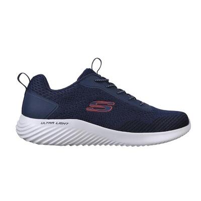 Zapatillas Caminar Hombre SKECHERS Bounder Azul Marino