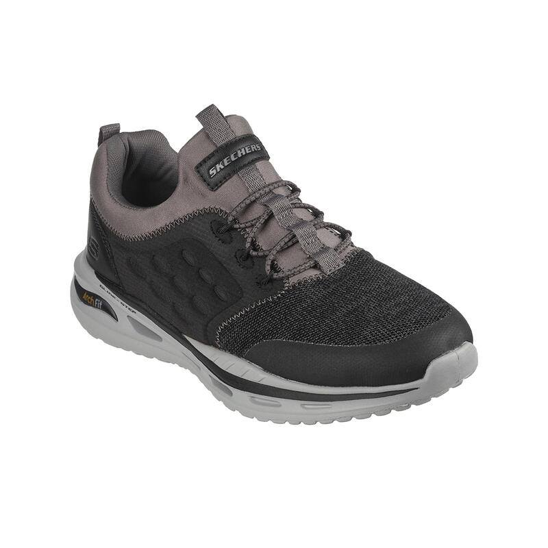 Zapatillas Caminar Hombre SKECHERS Fit-Orvan-Verdigo Negro