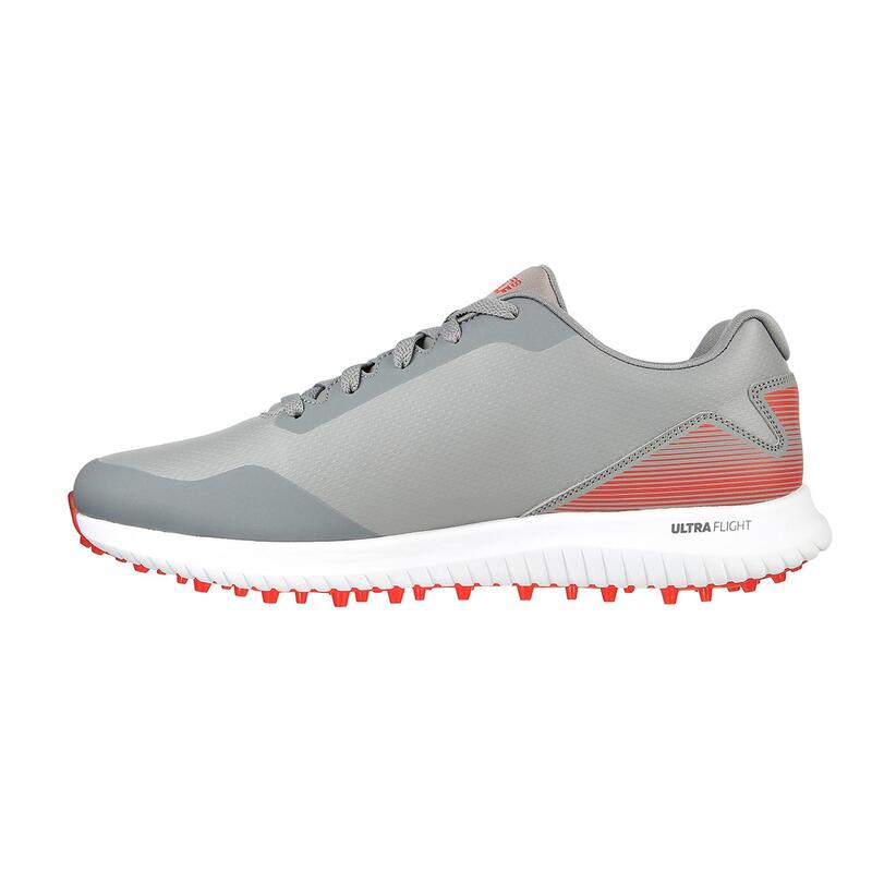 Scarpe da golf Skechers Arch Fit Go Golf Max 2 da uomo, grigio/rosso