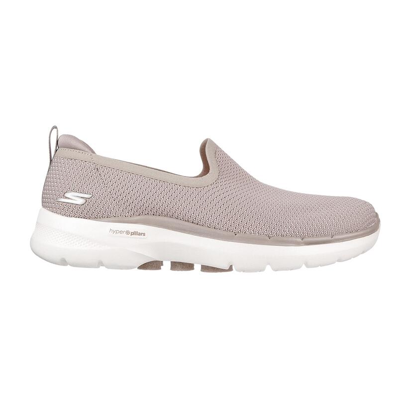 Zapatillas Caminar Mujer SKECHERS Go Walk 6-Slip On Topo
