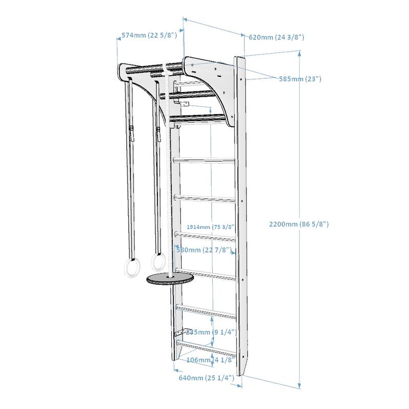 ESPALIER BOIS BenchK 111 + A204