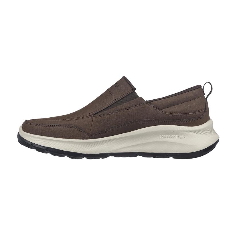 Zapatillas Caminar Hombre SKECHERS Relaxed Fit Equalizer 5.0 Chocolate