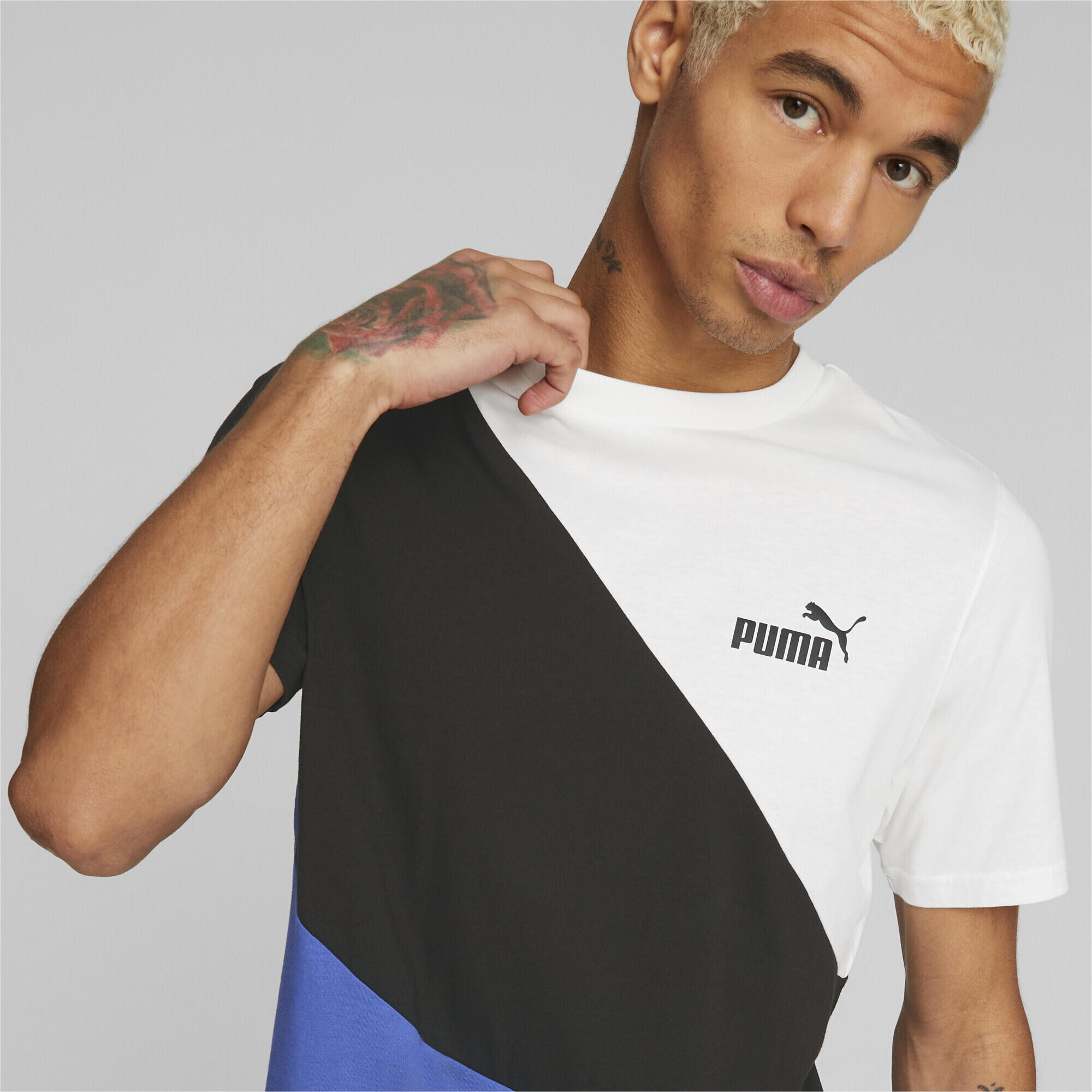 PUMA POWER Cat T-shirt voor heren PUMA Royal Sapphire Blue 3/7