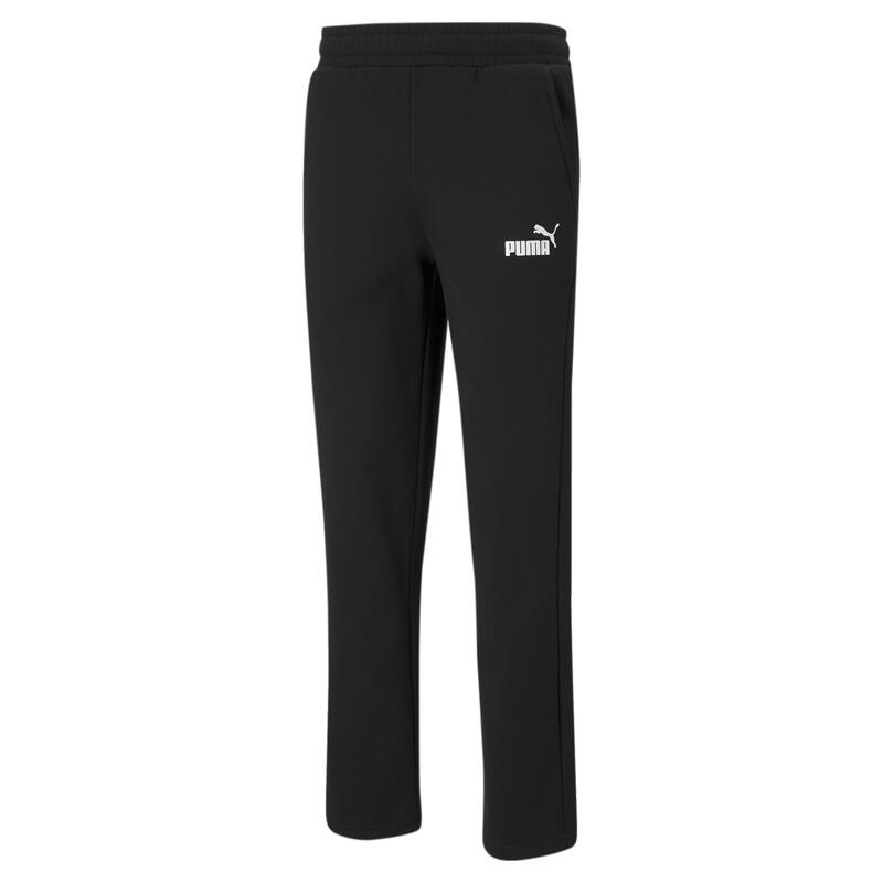 Pantalón Hombre Essentials Logo PUMA Black