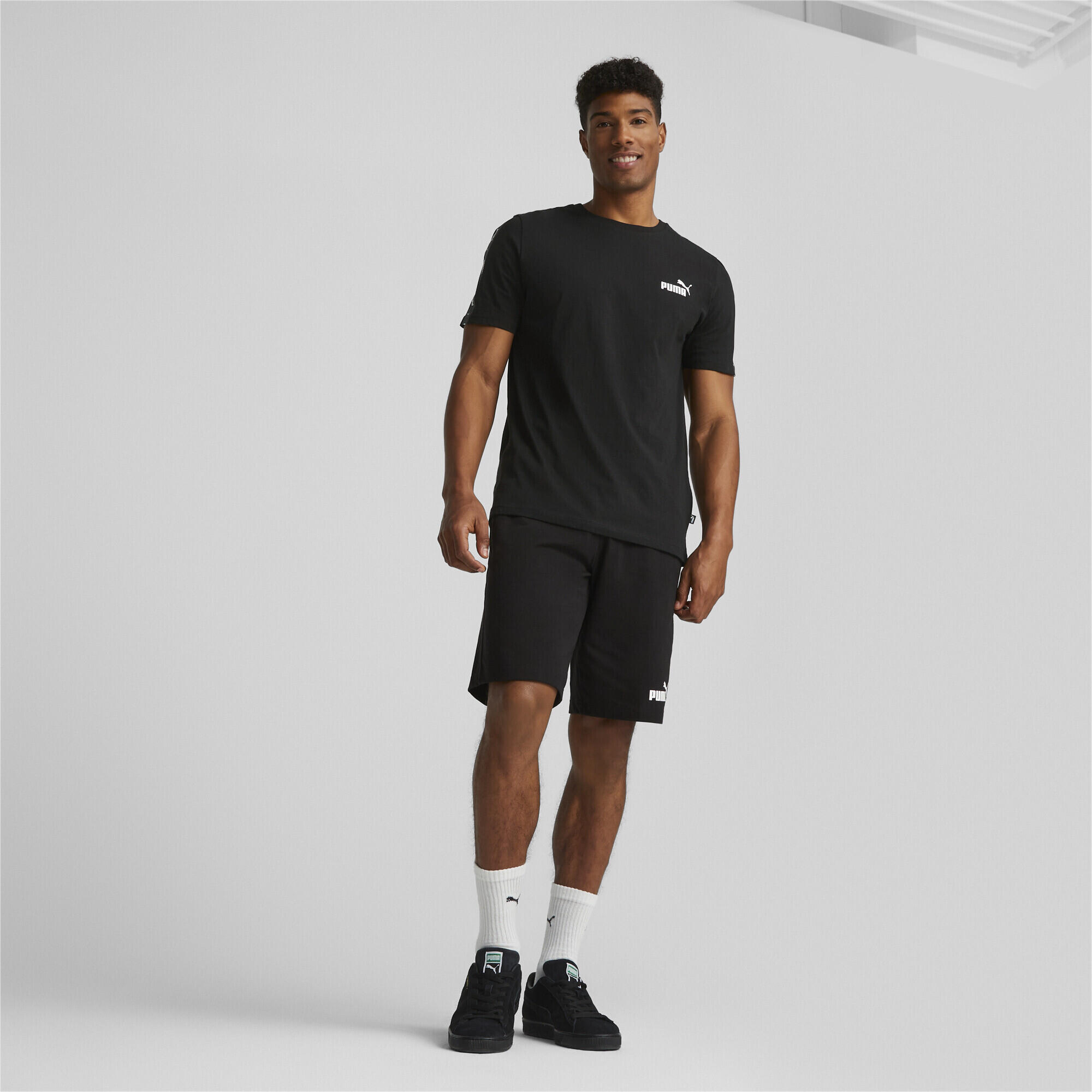 PUMA Essentials+ Tape T-Shirt Top - Preto 7/7