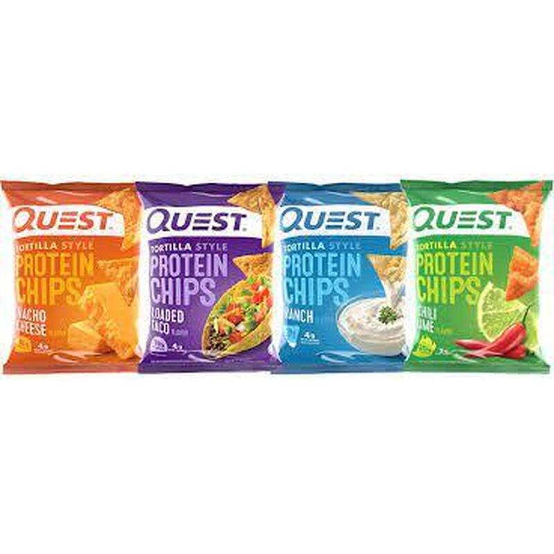 Quest Protein Chips SOUR CREAM & ONION ORIGINAL STYLE 8 PACKS
