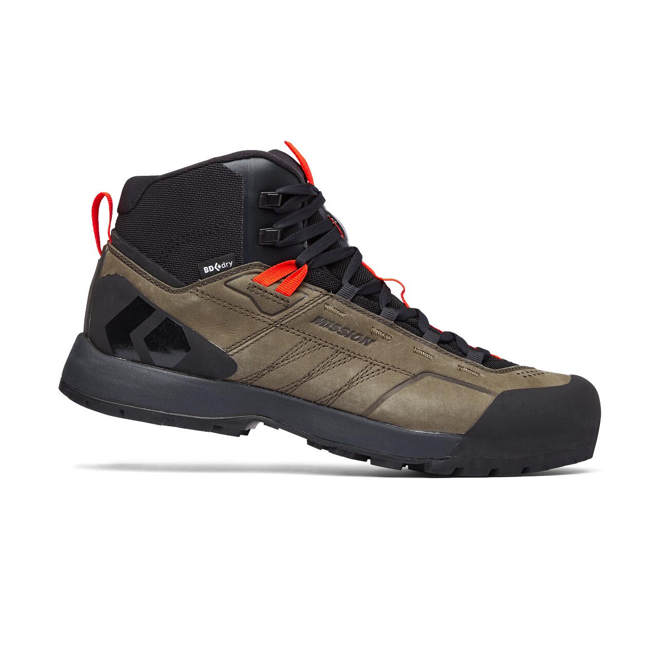 Scarpe da avvicinamento da uomo Black Diamond Misson Leather Mid Wp Apch 4/7