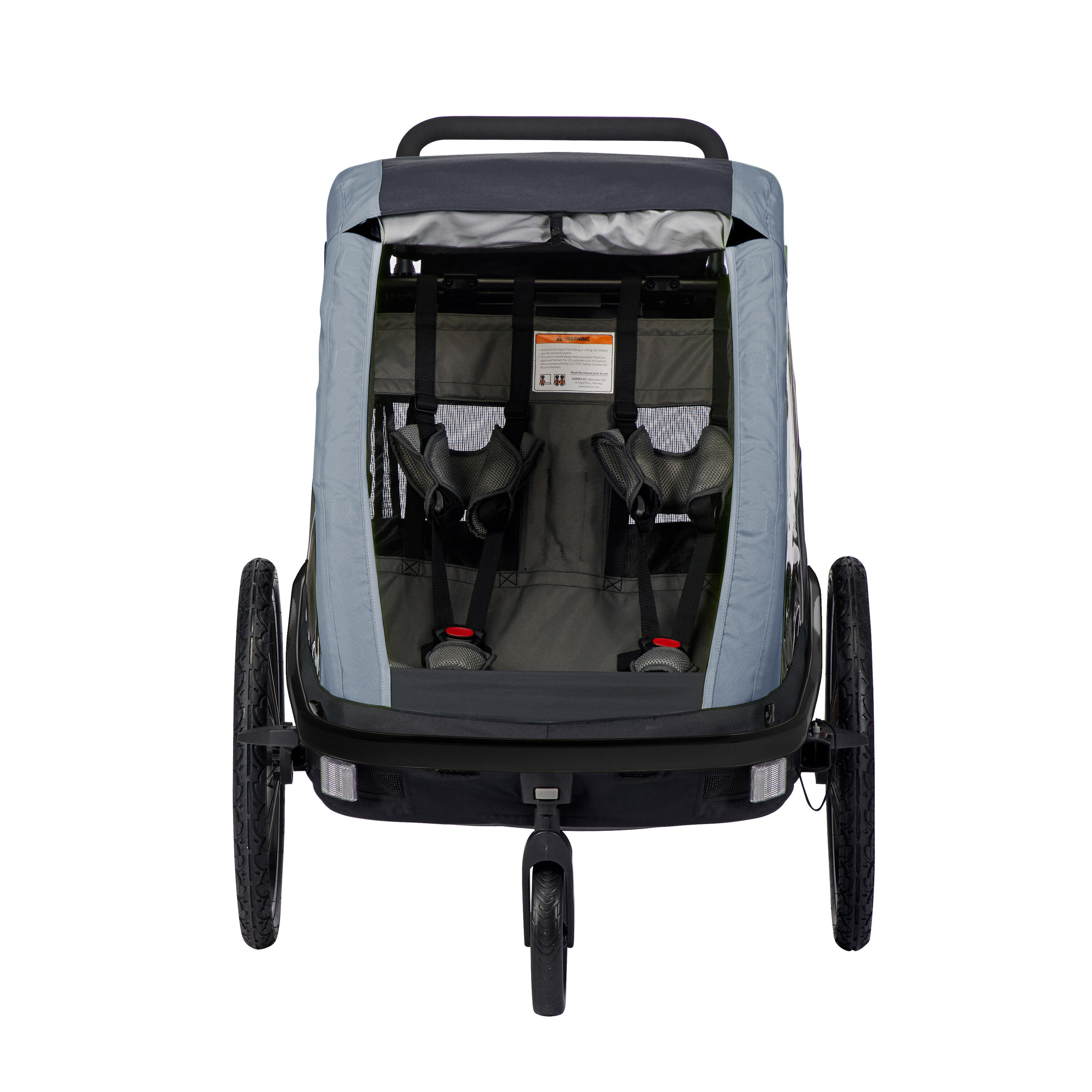 Hamax Avenida Twin Child bike Trailer 3/6