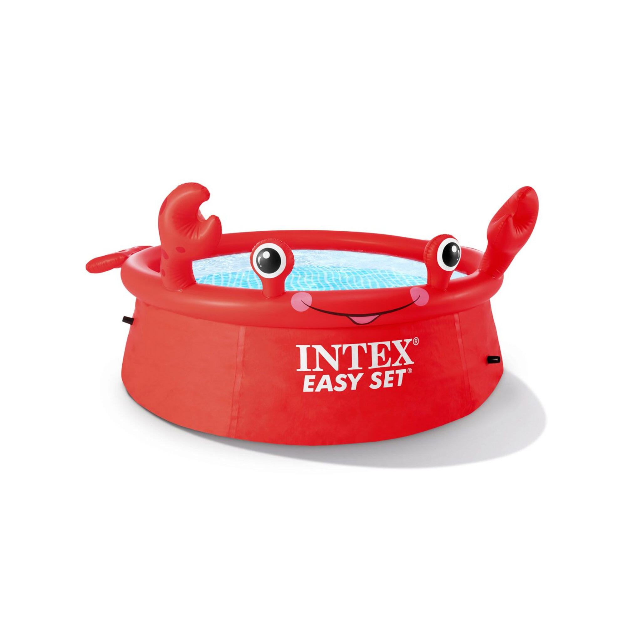 Piscina insuflável infantil caranguejo easy set intex