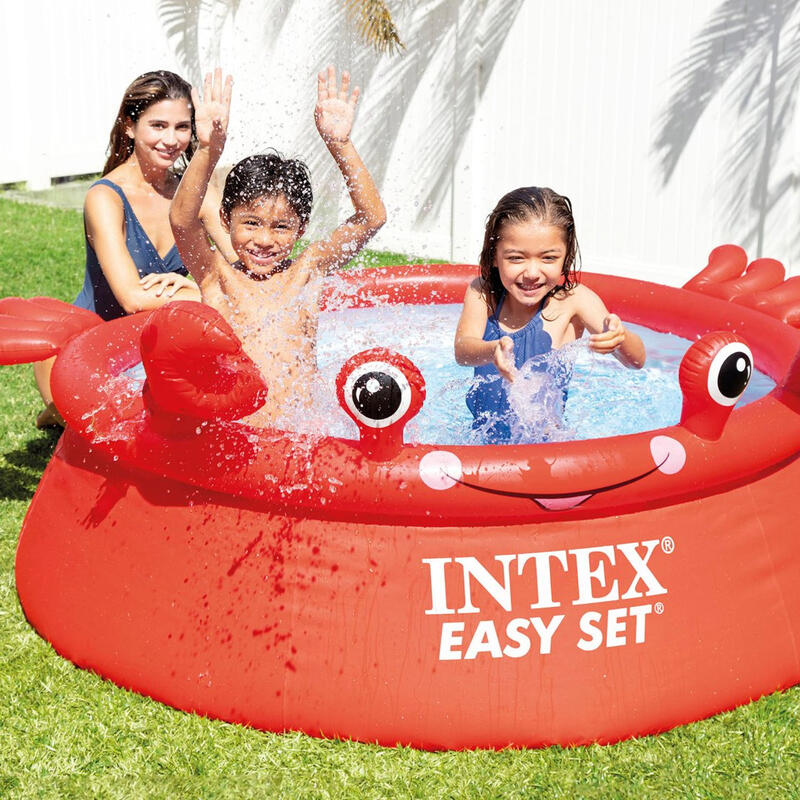 Intex Happy Crab Easy Set zwembad 183 x 51 cm