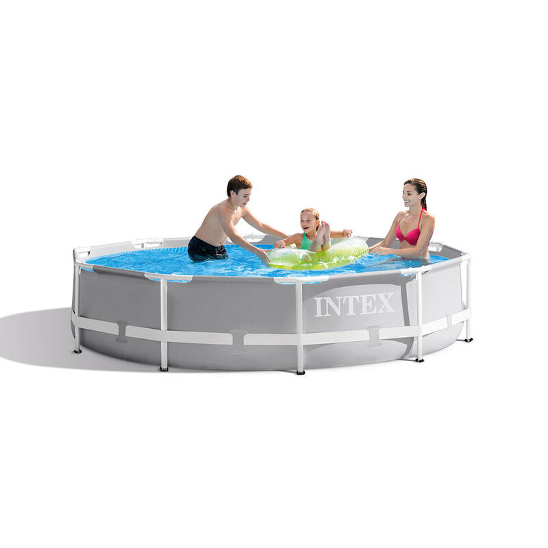 Intex - Prism Frame - Piscine - 305x76 cm - Ronde - Piscine intérieure