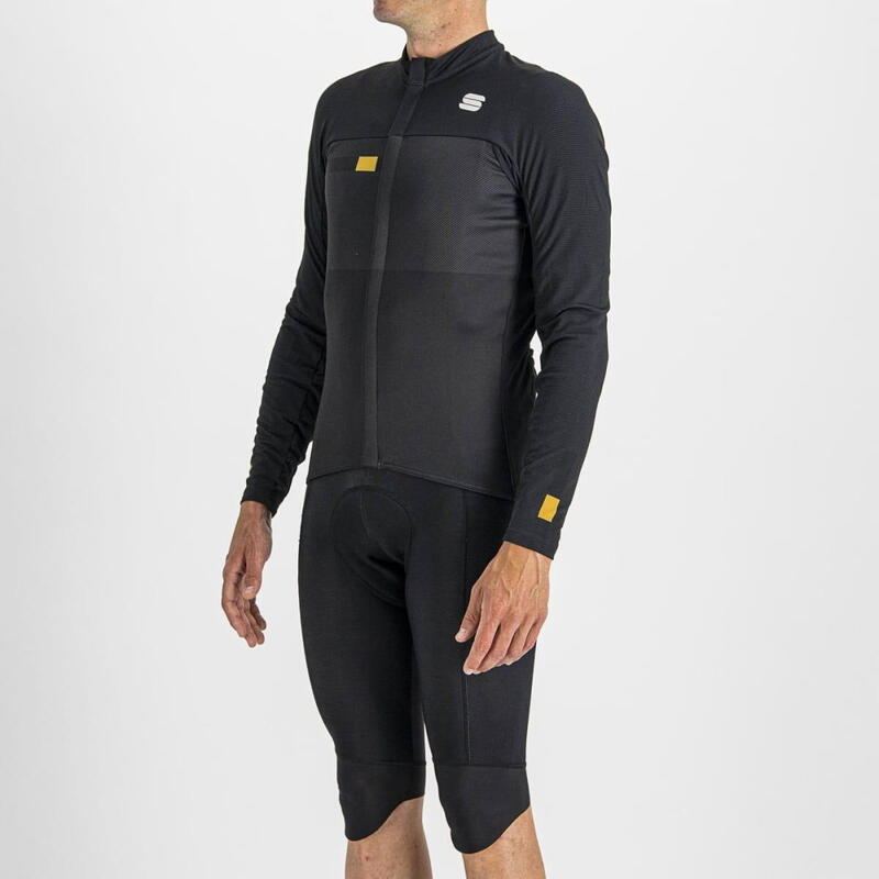 Bodyfit Pro Thermal Jersey - Black Gold