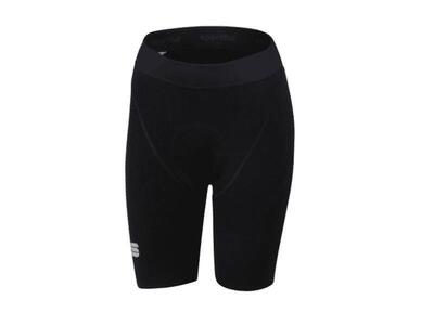Sportful total comfort fietsbroek kort zonder bretels zwart dames