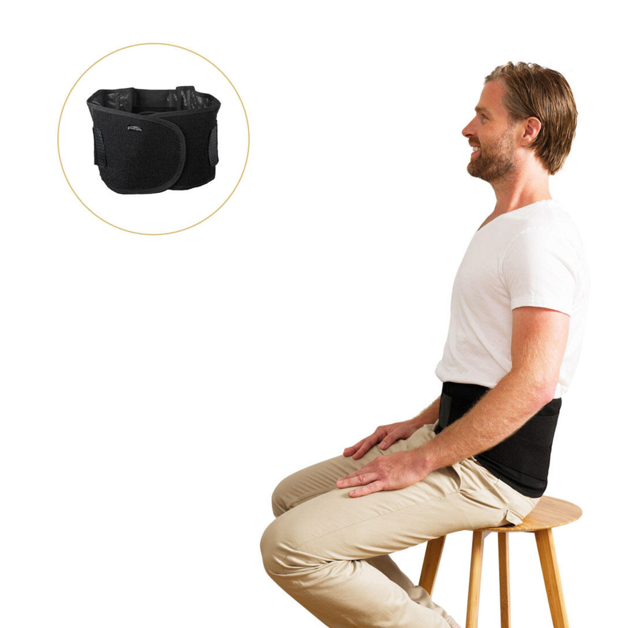 Swedish Posture lumbar belt