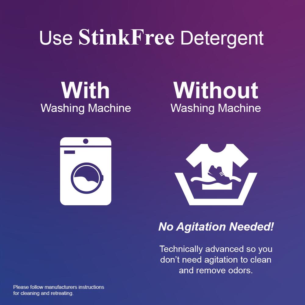 Stink Free Sports detergent 30oz 2/4