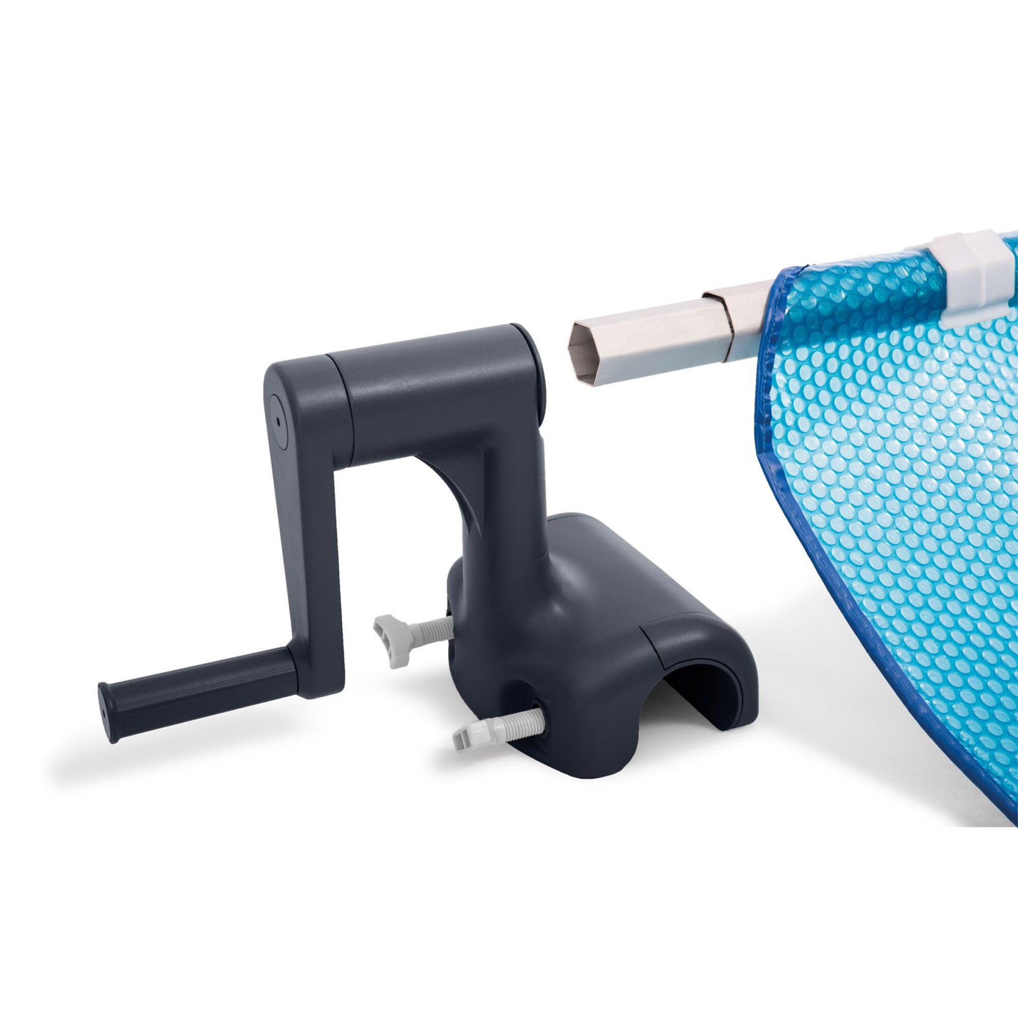 Carretel de cobertura solar Intex para piscinas quadradas ou retangulares 3/7