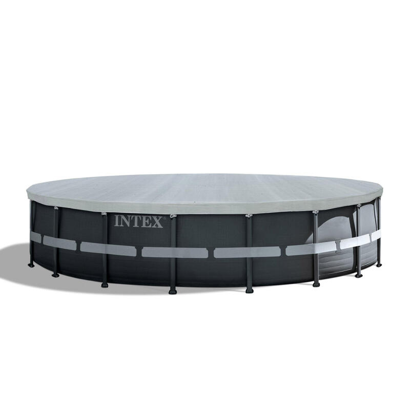 Intex 28041 - Copripiscina Deluxe per piscina Frame rotonda, 549 cm
