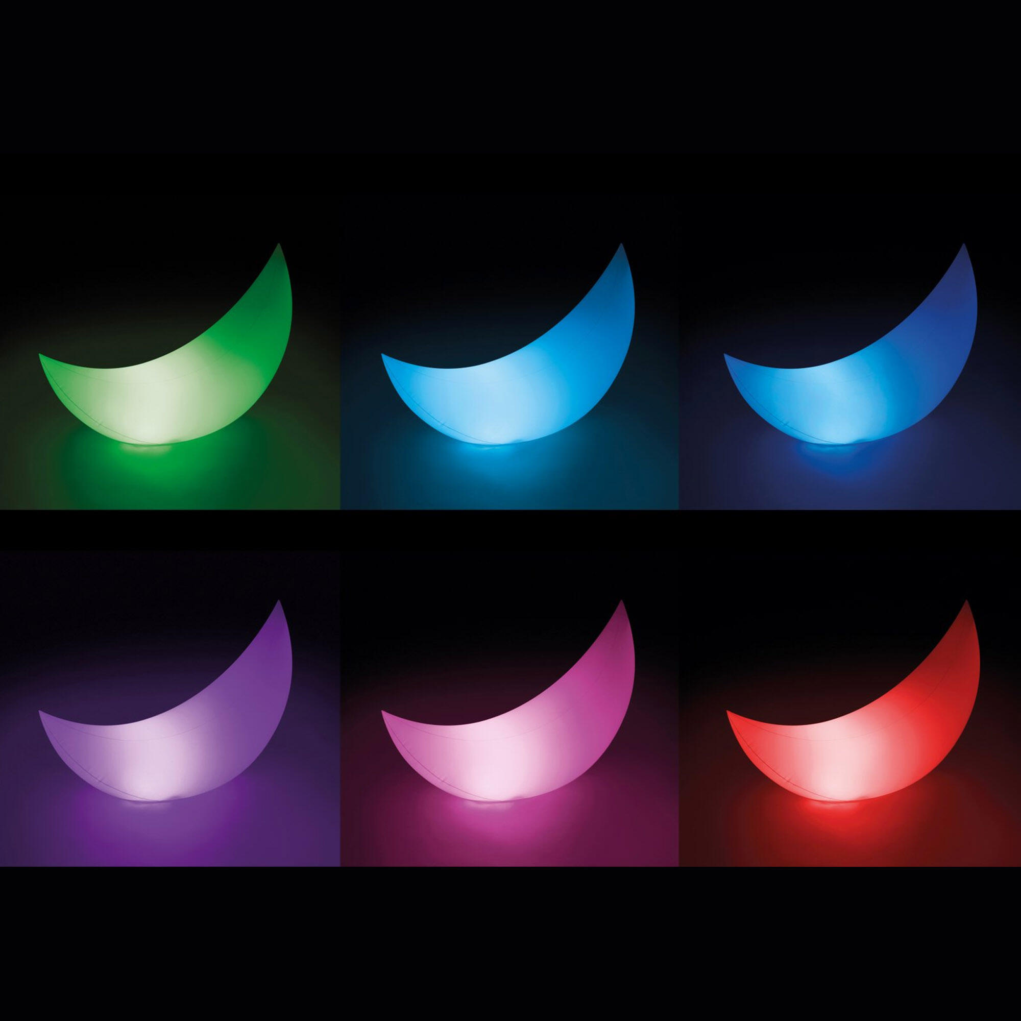 Luna flotante Intex con luz led 6 colores 5/5