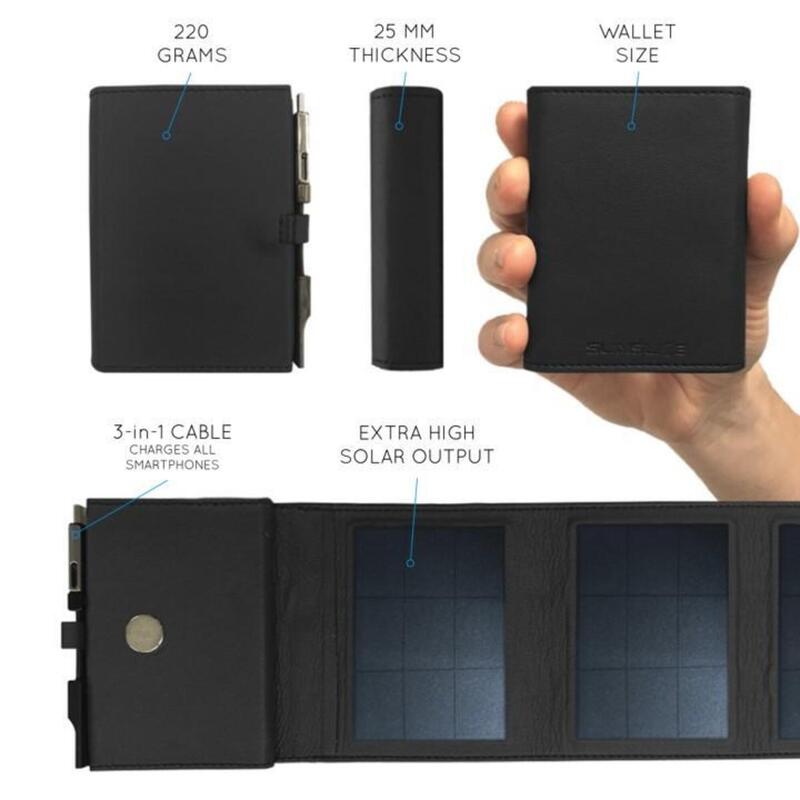 Photon-Solarladegerät - Leistungsstarke und ultraleichte Solarbatterie