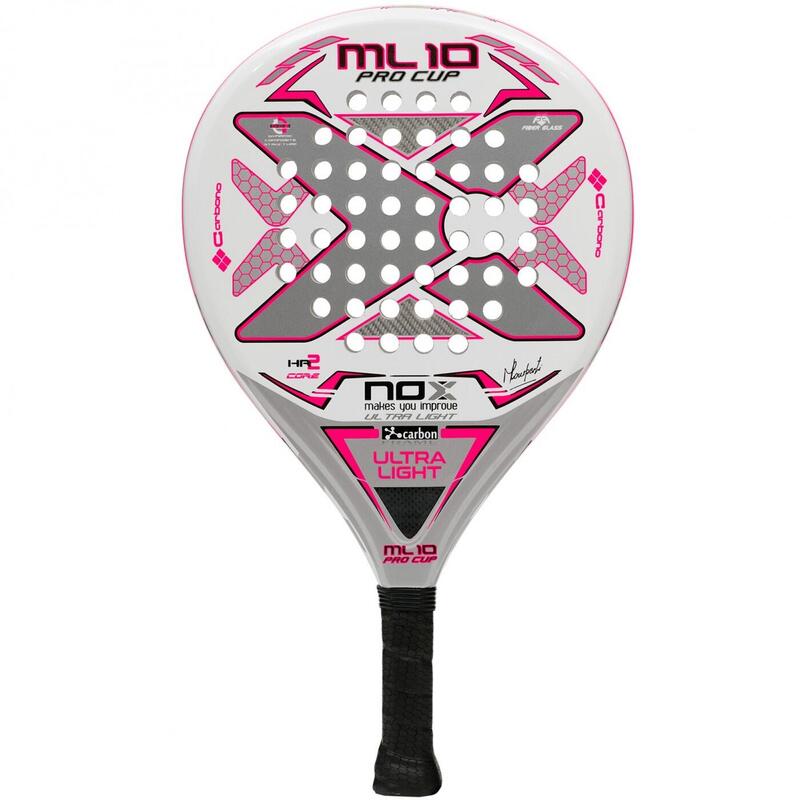 Pala de pádel adultos NOX ML10 Pro Cup Ultra Light Silver