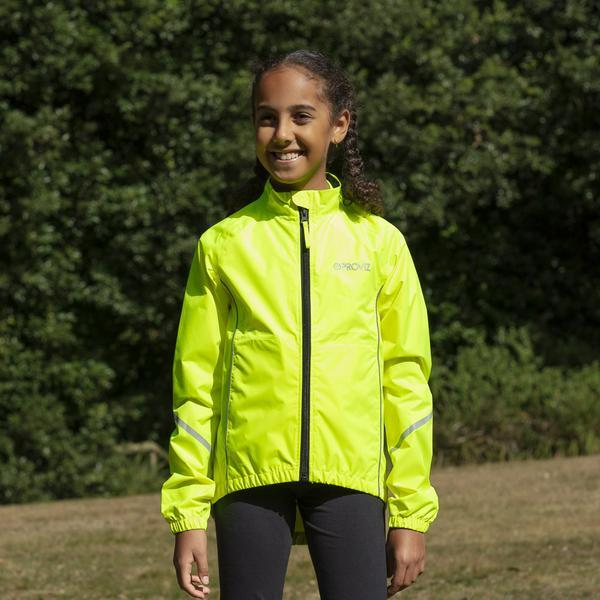Proviz Classic Reflective Children's Spray Jacket 2/6