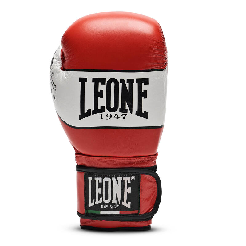 Guantes de Boxeo Leone1947,  SHOCK rojo/14OZ