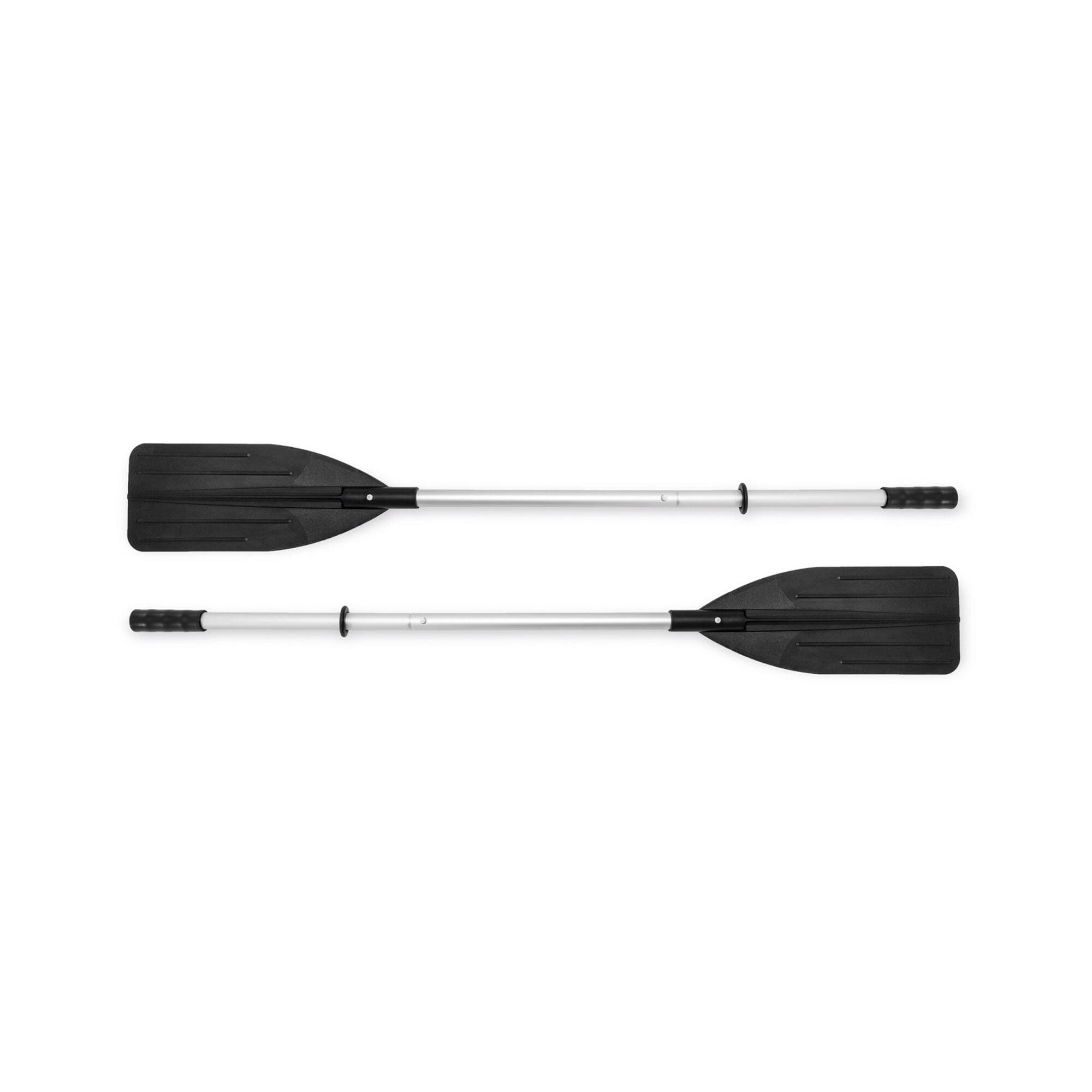 Set 2 pagaias desmontáveis de alumínio 137 cm intex