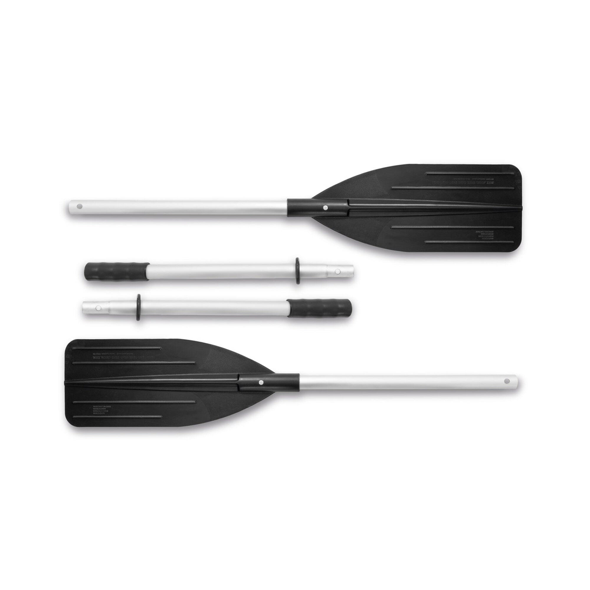 Abahub Pagaia Kayak 210 cm a 230 cm Regolabile Alluminio Doppia Remi Kayak Paddle Pagaie da Kayak per Kayak Barca a Remi Canoa Gambo in Lega di Alluminio Lame in Plastica Bianco