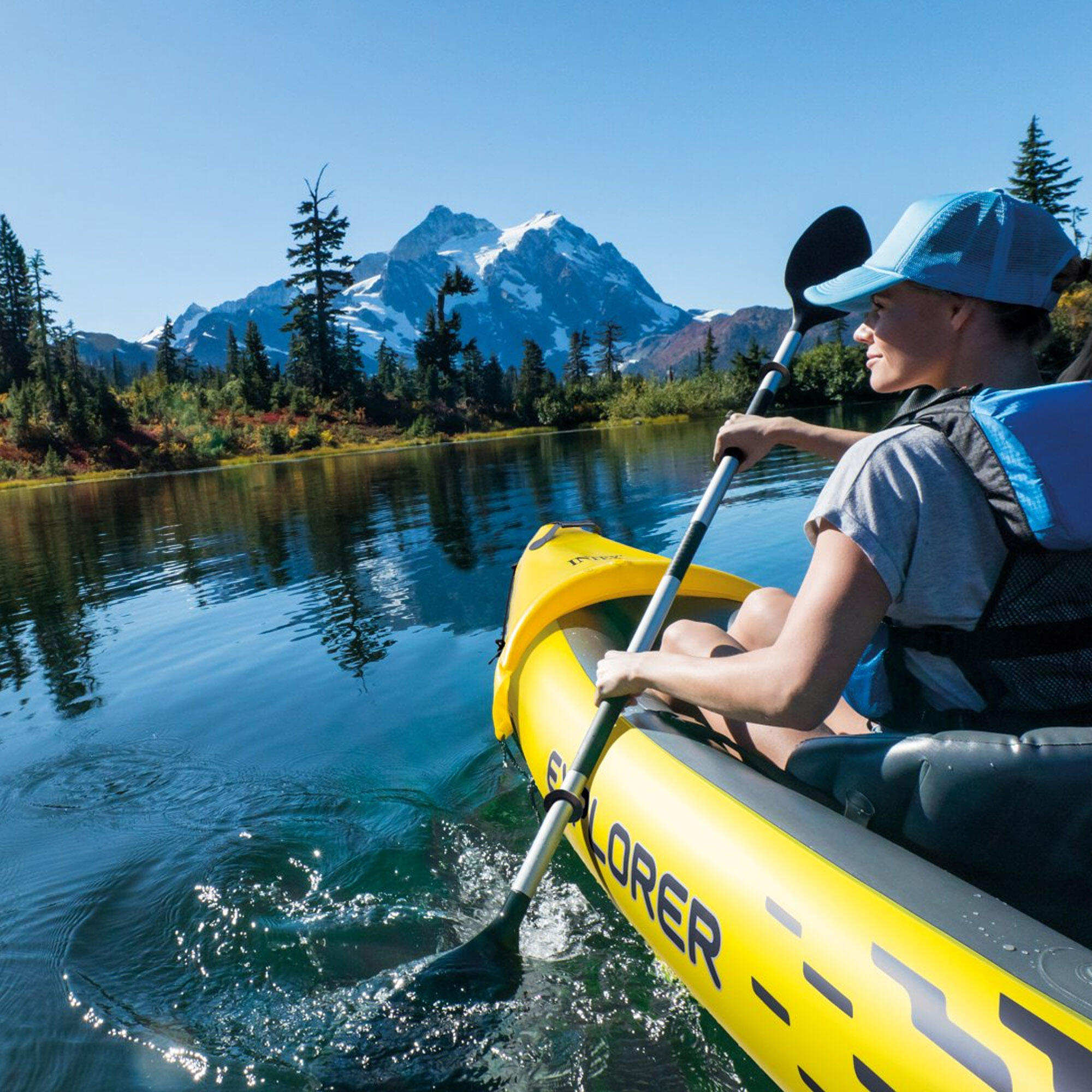 Remo In Alluminio Per Kayak Intex - Leggero E Regolabile, 218 Cm Per Avventure In Acqua - Foto 6