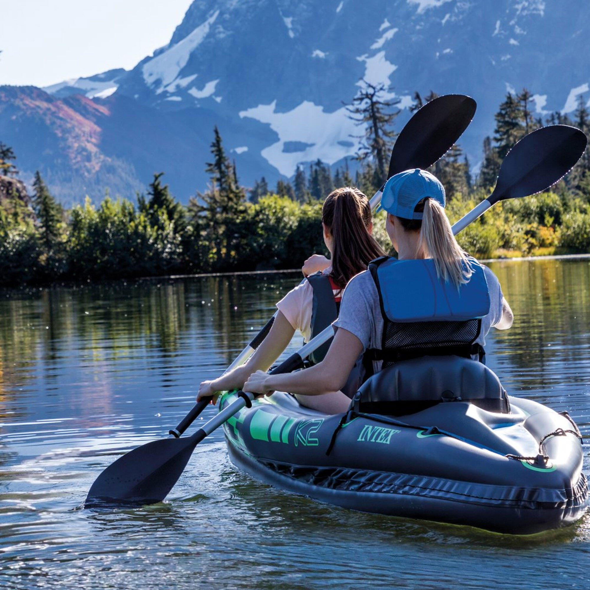 Kayak peddel 218 cm INTEX Decathlon