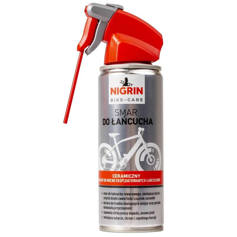 Smar ceramiczny do łańcucha rowerowego NIGRIN 200 ml
