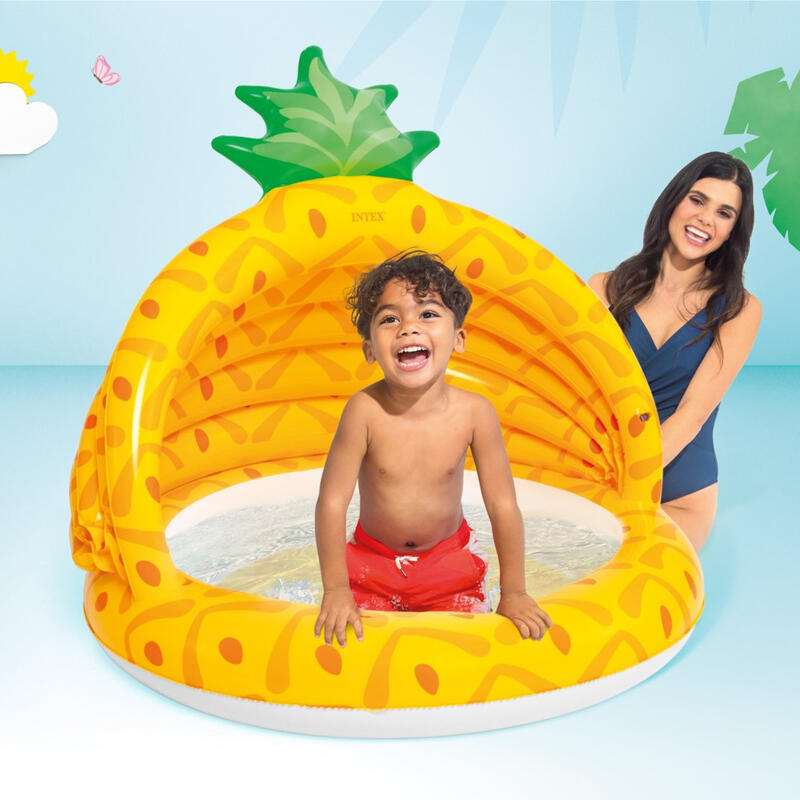 Piscine bébé ananas