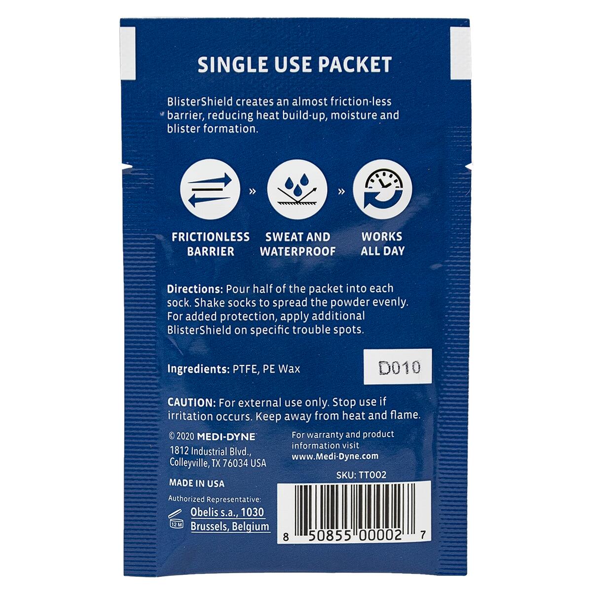 Blistershield Sachet 6 Pack 2/3