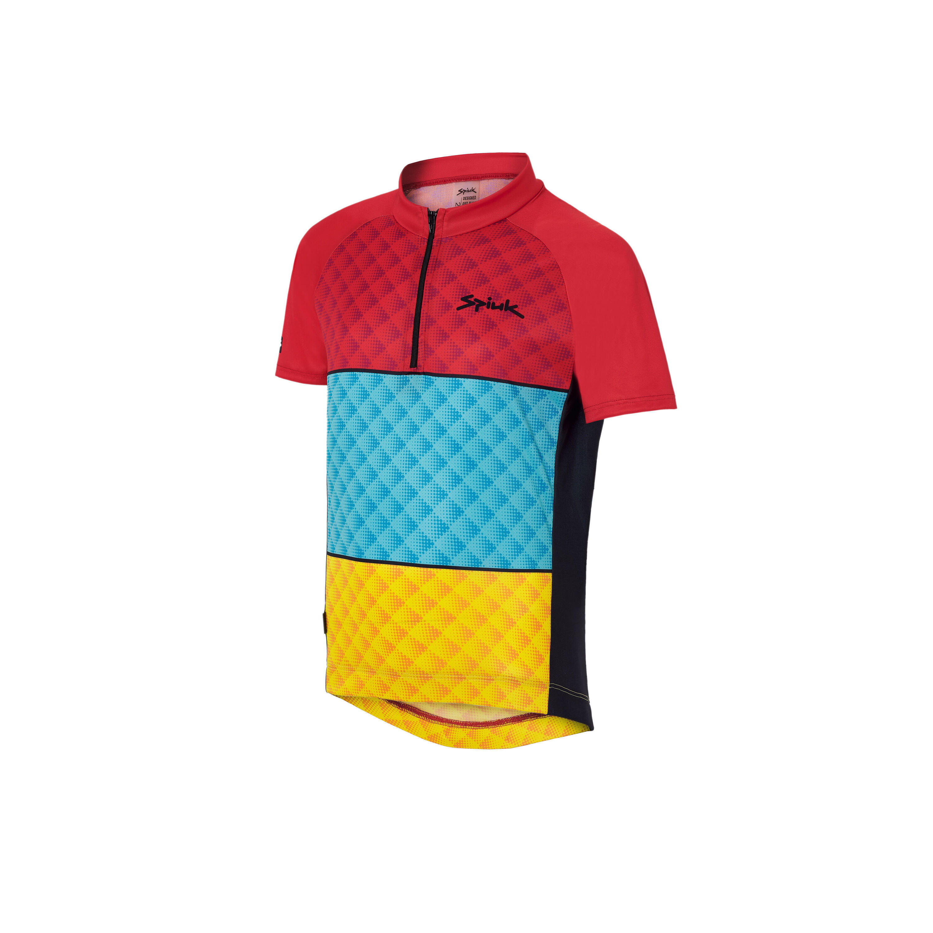 SPIUK Maillot de ciclismo de niño Anatomic multicolor Spiuk