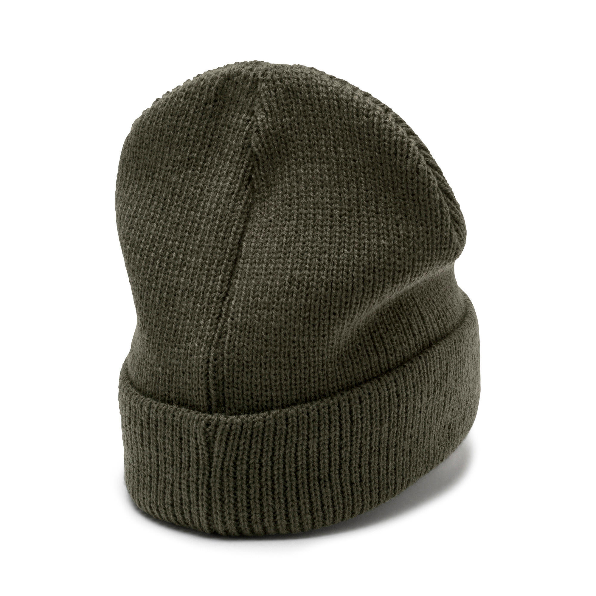 PUMA PUMA Unisex Classic Ribbed Beanie Hat - Forest Night