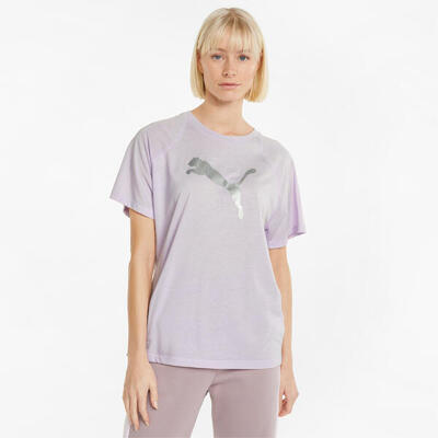 Damen Kurzarm-T-Shirt Puma Evostripe