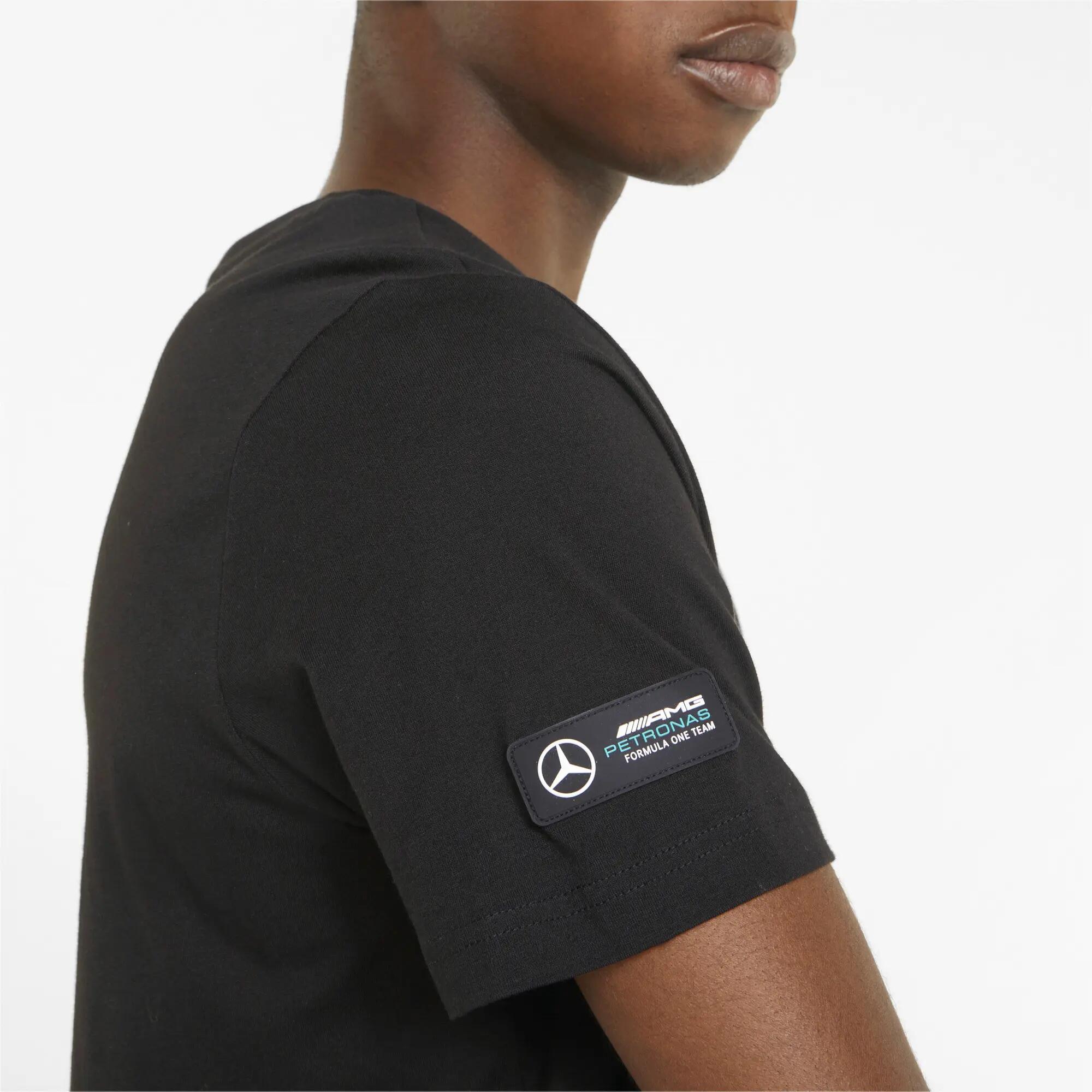 T-Shirt PUMA para homem com o logótipo da Mercedes F1 - Preto 5/7